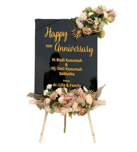 Papan Bunga Akrilik Hulu Sungai